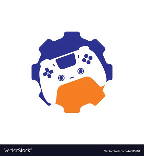 Game console repair icon logo design template Vector Image