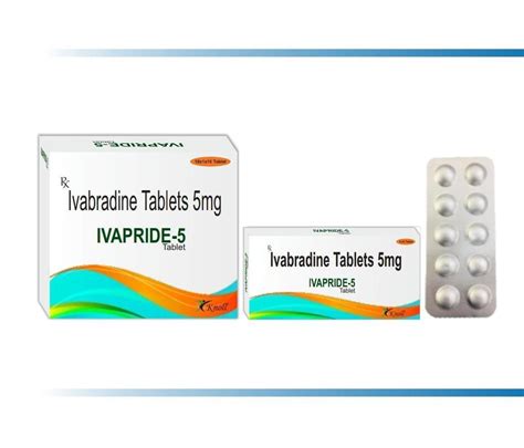 Ivabradine Tablet 5 Mg Packaging Size 10 X 10 Non Prescription At