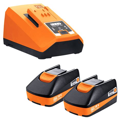 Set De Démarrage Fein 2 Batterie Lithium Ion 3 Ah Et Chargeur Rapide Alg80