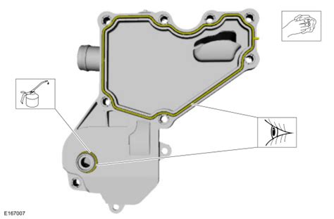 Ford Fusion Crankcase Vent Oil Separator Removal And Installation