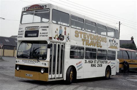 The Transport Library Stevenson Uttoxeter Daimler CRG6 43 MLK457L At