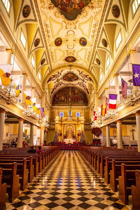 Saint Louis Cathedral In New Orleans Editorial Photo Image Of