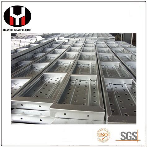 Wholesale BS1139 Scaffolding Steel Board Metal Palnk Steel Plank Walk