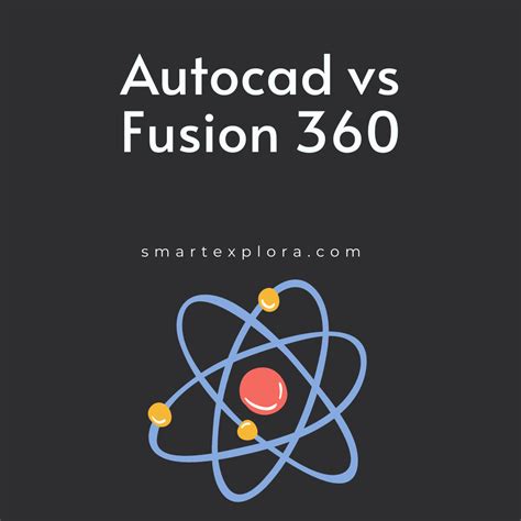 Autocad Vs Fusion 360 Comparison Smart Explorer