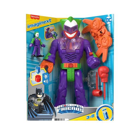 DC Super Friends Imaginext The Joker Insider Action Figure Set