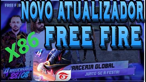 COMO ATUALIZAR O FREE FIRE NO SMART GAGA NOVO ATUALIZADOR FREEFIRE