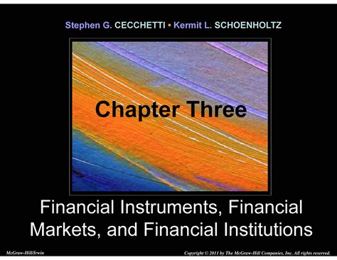 Chap003 Stephen G CECCHETTI Kermit L SCHOENHOLTZ Financial