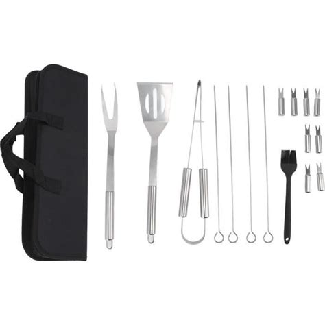 Pcs Barbecue Outils Ensemble Bbq Combination Kit En Acier Inoxydable