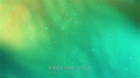 Dusty Particles Green Worship Backgrounds Igniter Media