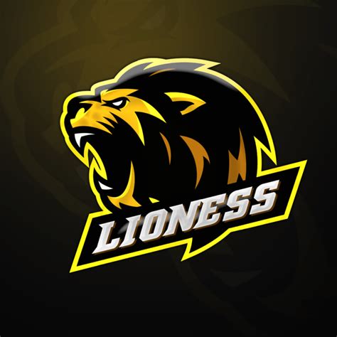 Free Gamingclan E Sport Mascot Logo Lion Logo Zonic Design Download