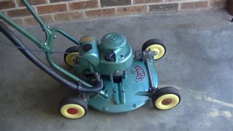 Vintage Victa18 2 Stroke Lawn Mower Youtube