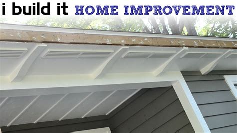 How To Make And Install Wooden Soffit Vents Youtube