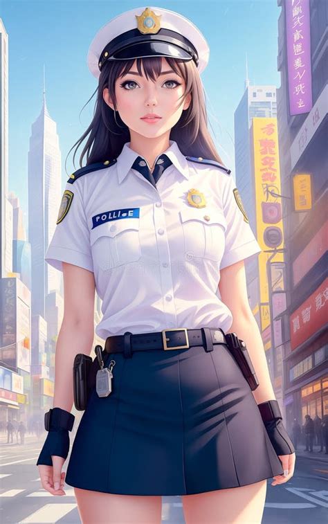 Anime Girl Cop