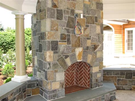 Natural Stone Fireplace Pros, Cons and Photos