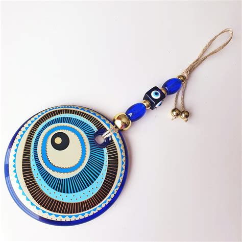 Evil Eye Wandbehang Modernes Wohndekor Geschenk Fisch Auge Wandbehang