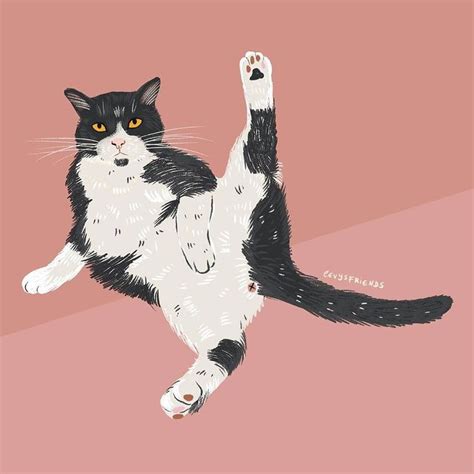 Dessins Et Peintures De Chats Cat Art Cat Illustration Cat Posters