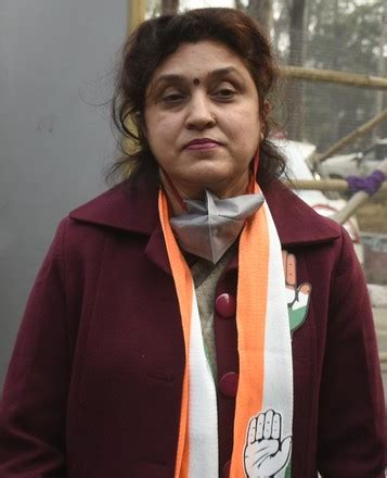 Congress Party Candidate Sangeeta Tyagi Sahibabad Editorial Stock Photo