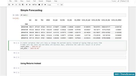 Time Series Forecasting In Python A Quick Practical Guide 365 Data