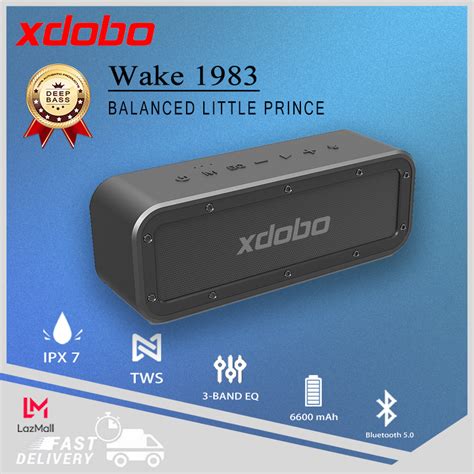 XDOBO 1983 50W Portable Bluetooth Speaker IPX7 Waterproof Wireless