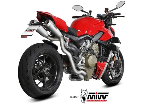 R Du Sc T Scarico Completo Sotto Sella Mivv X M Titanio Ducati