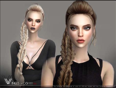 Sims 4 cc female hair pack - pasegen