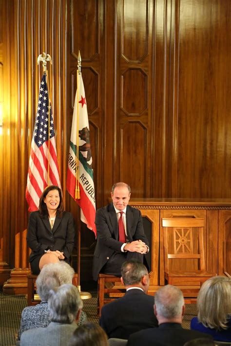 Joshua Groban Sworn In As Associate Justice Of California Supreme Court