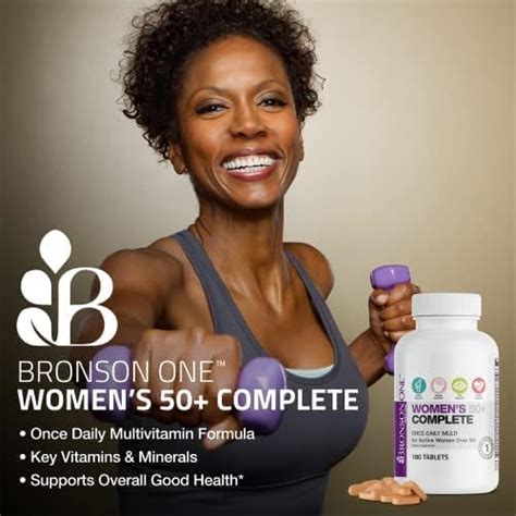 Bronson One Daily Multivitam Nico Multivitam Nico Completo Para Mujer