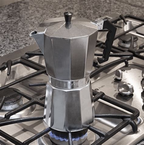 Aluminum Stovetop Espresso Coffee Maker 9 Cup SLX Hospitality