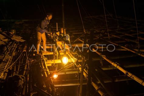 PASANG SURUT NELAYAN BAGAN ANTARA Foto