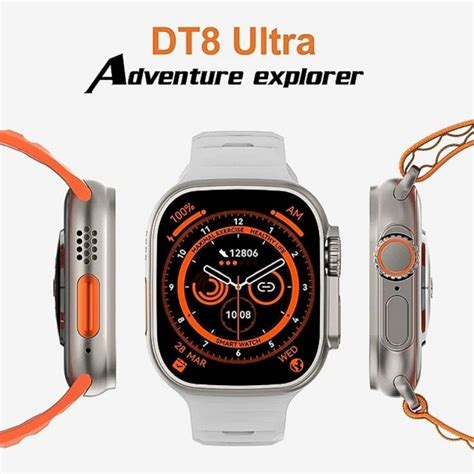 Jual DT NO 1 DT8 ULTRA SMART WATCH WATERPROOF IP68 ORIGINAL Shopee