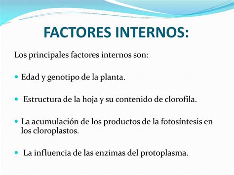 Ppt Factores Que Alteran La Fotos Ntesis Powerpoint Presentation