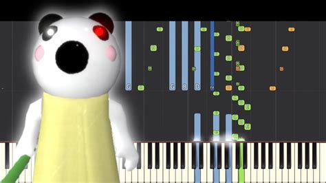 Pandy Theme Piano Remix Piggy Roblox Youtube