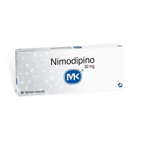 Nimodipino Mg Tabletas Mk Tu Droguer A En L Nea