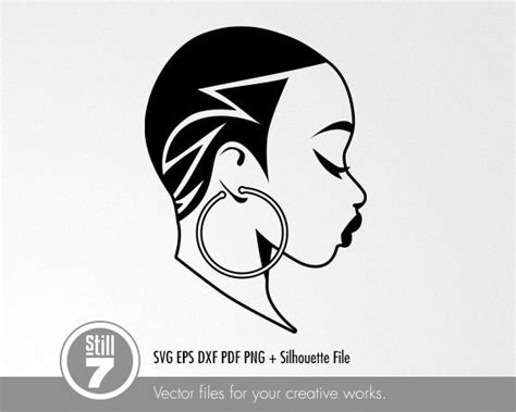 Black Woman Svg African American Svg Svg Cutting File Etsy