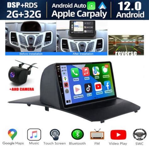 For Ford Fiesta 2009 2017 Android 12 Car Stereo Radio Carplay GPS WIFI