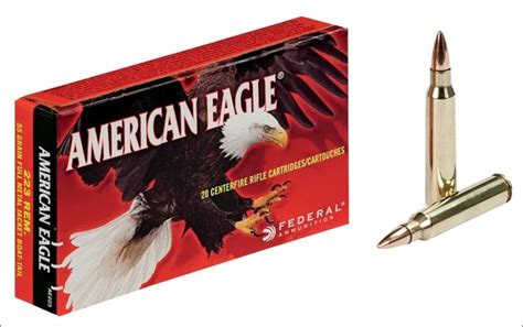 Ammo 223 Rem 55gr Federal American Eagle Agrimark