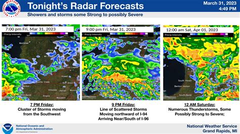 NWS Grand Rapids On Twitter 3 31 2023 4 55 PM Here Is A Radar