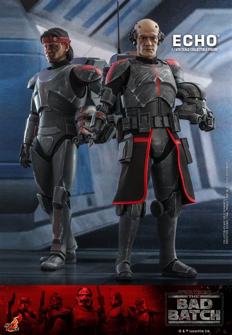 Star Wars The Bad Batch 1 6 Scale Echo Figure Deploys At Hot Toys