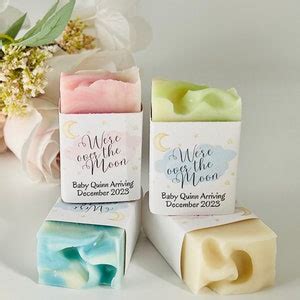 Over the Moon Baby Shower Soap Favors / Girl Boy / Thank You Gift Idea for Party Guests / Baby ...