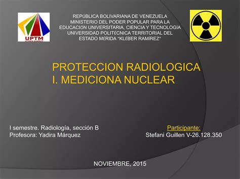 Proteccion Radiologica I Medicina Nuclear Ppt