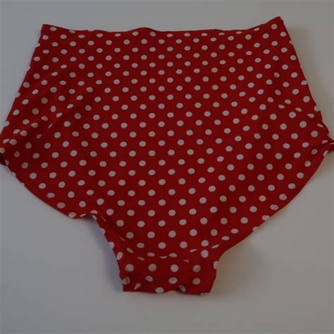 Swim Red And White Polkadot Pinup Bikini Poshmark