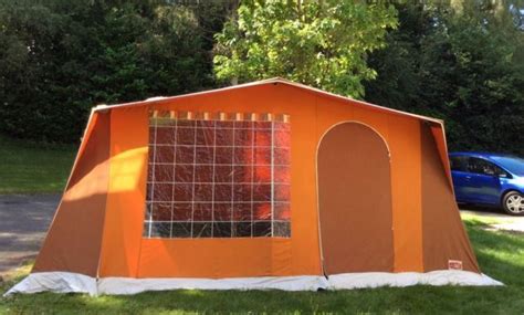 Original vintage 1970s André Jamet orange/brown frame tent in excellent ...