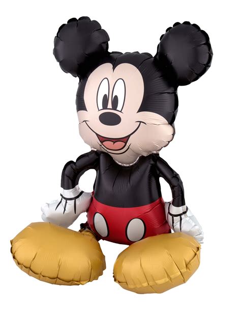 Ballon Aluminium Mickey Mouse Assis 45 X 45 Cm Deguise Toi Achat De