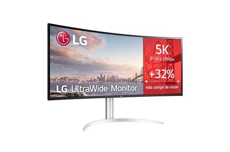 Monitor Ultrapanorámico 21 9 LG UltraWide Panel Nano IPS 5120x2160