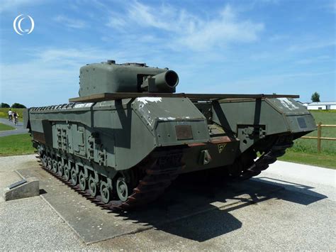 Churchill Avre Mk Iv Tank Lion Sur Mer Normandy France Landmarkscout