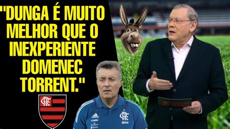 Olha O Que Milton Neves Falou Do Novo T Cnico Do Flamengo Dunga