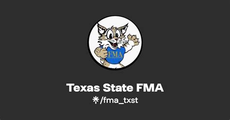 Texas State FMA Instagram TikTok Linktree