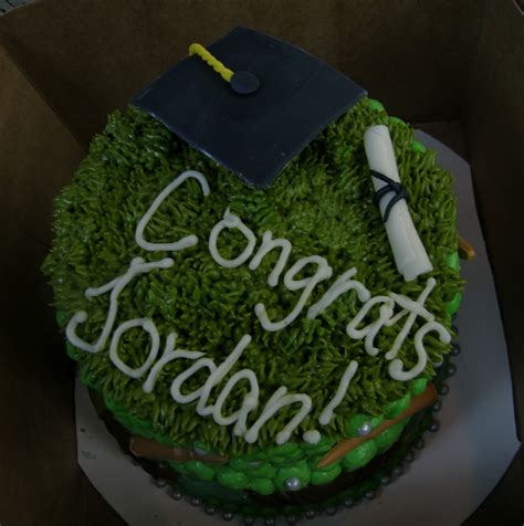 Mrs. Lydia's Kitchen: Country Boy- Graduation Cake