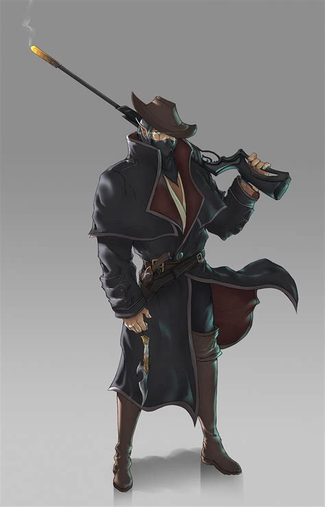 [OC] Elf Gunslinger Commission : r/characterdrawing