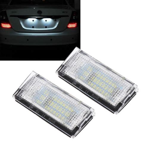 Buy Pcs White Led License Plate Lights For E D D Number